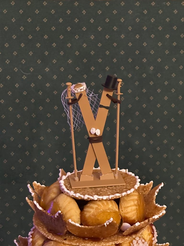 Décoration pièce montée