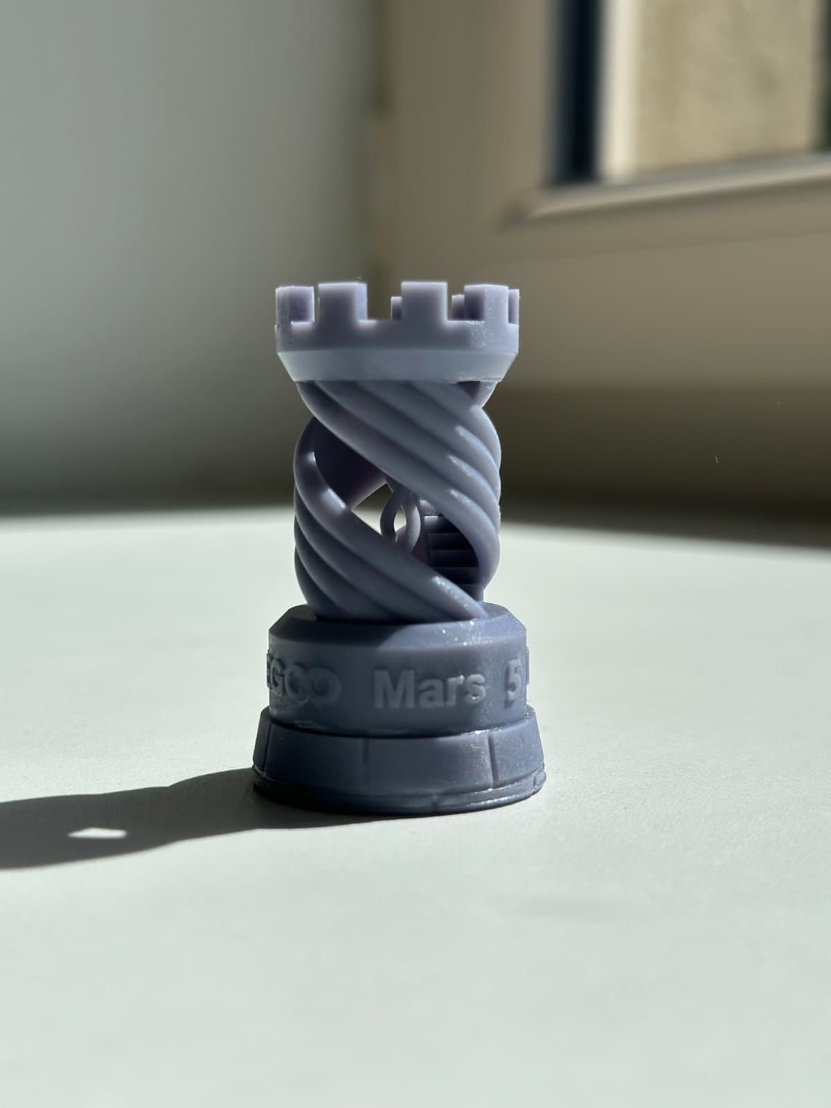 Figurine ultra détaillée imprimée en résine