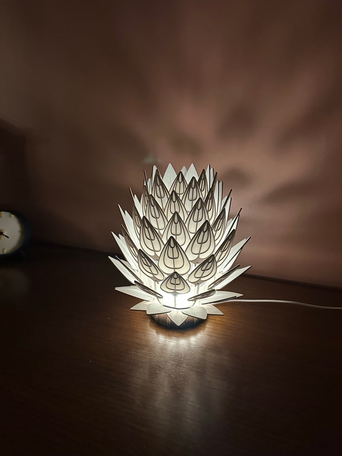 Lampe pétales