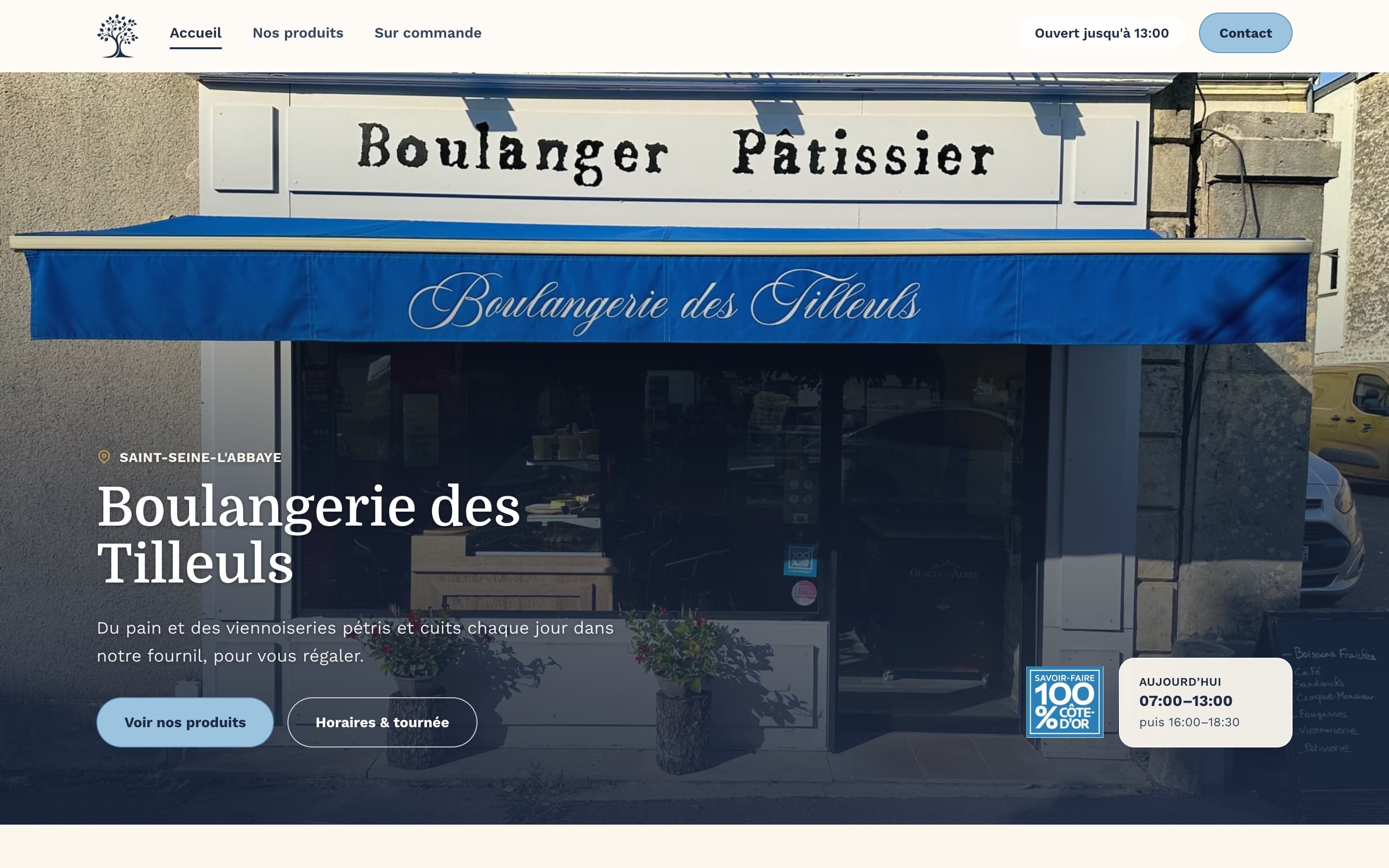 Site de la Boulangerie des Tilleuls